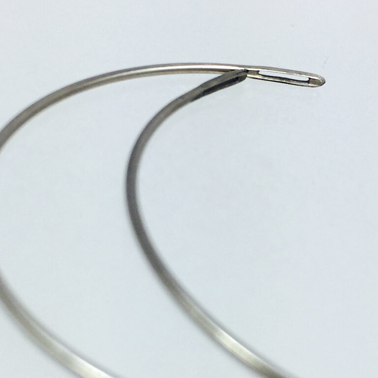 Curved Sewing Needles Set of Two Volcano Arts