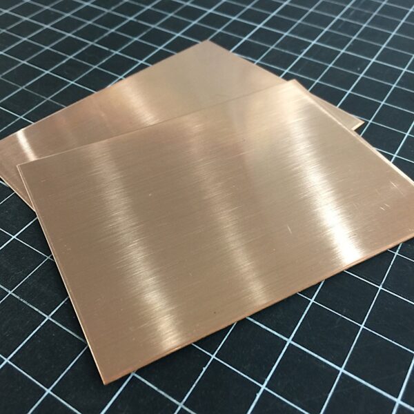 Copper sheet, rectangle