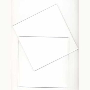 Set of two acrylic sheets
